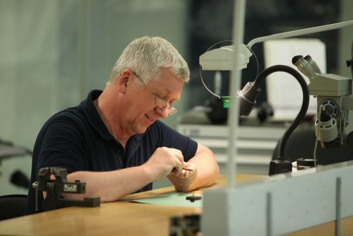 Glashütte Reportage im Produktionstandort Gregor Anthes