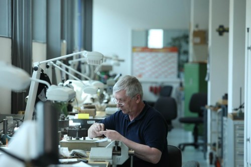 Glashütte Reportage im Produktionstandort Gregor Anthes