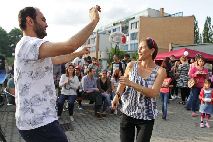 Refugee BBQ in Weißensee Gregor Anthes