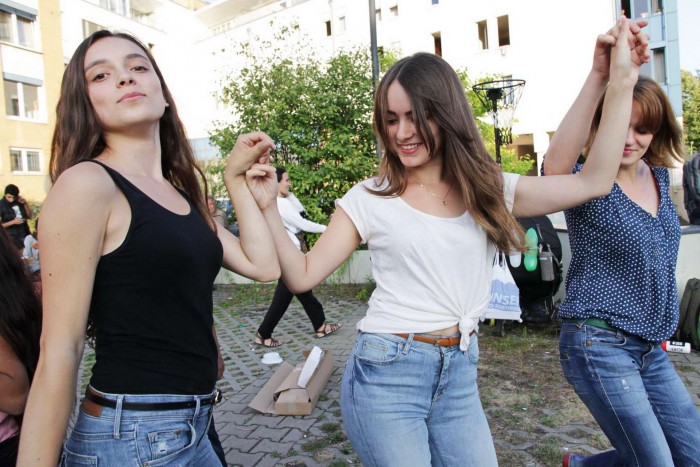 Refugee BBQ in Weißensee Gregor Anthes