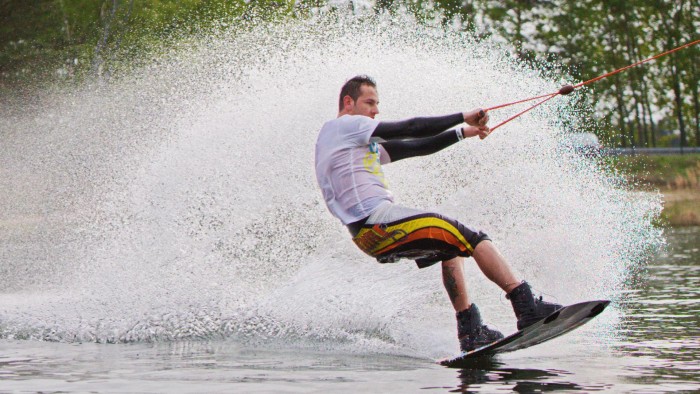 Wakeboarding in Velten Gregor Anthes