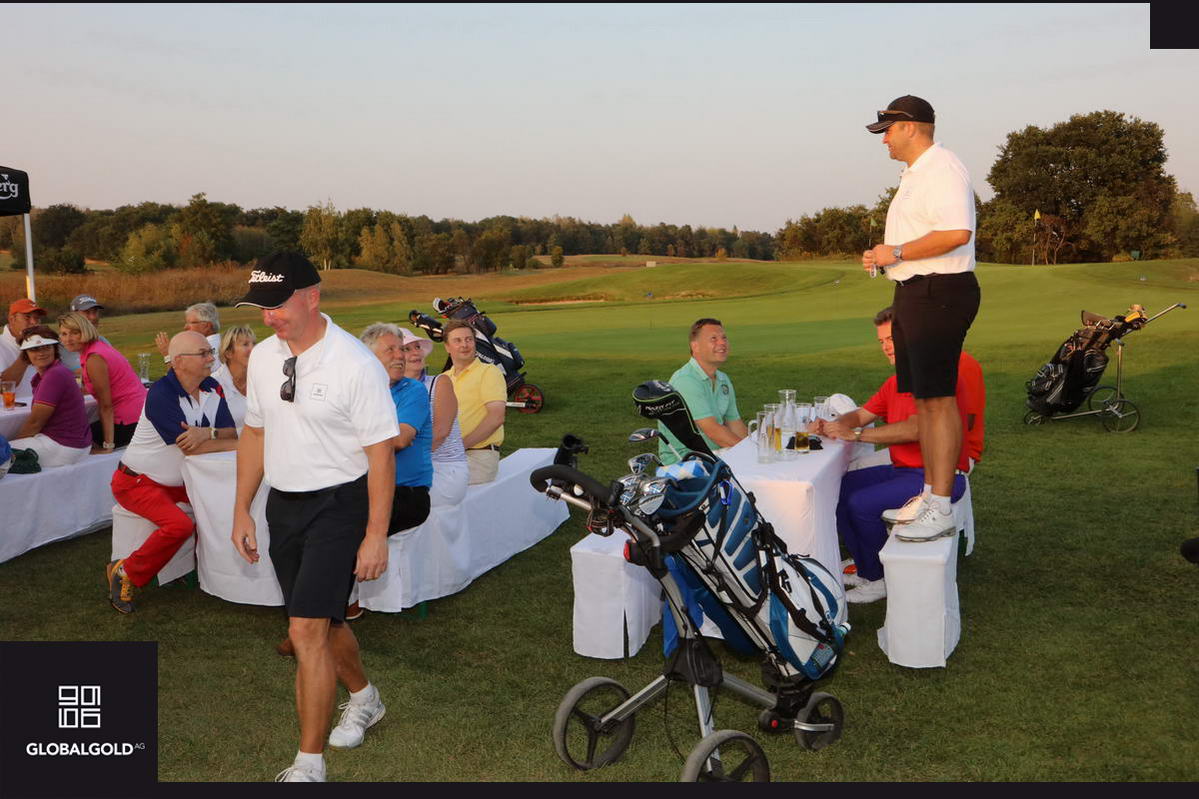 Globalgold - Golfturnier - Sundowner Gregor Anthes